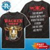 Wacken Open Air 2026 Louder Than Hell Party On Collection Tee Two Sided Print Washed T-Shirt