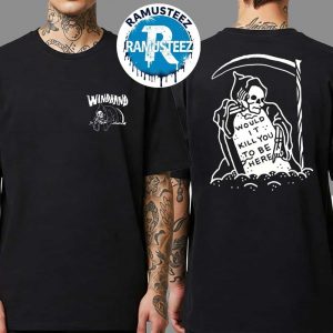 Windhand Collection Halcyon Zip Tee Two Sided Print Unisex T-Shirt