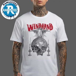Windhand Memento Mori Collection Tee Unisex White T-Shirt