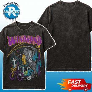 Windhand Merch Saturn Tee Washed T-Shirt