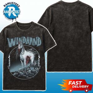 Windhand Merchandise Redacted Tee Unisex Washed T-Shirt